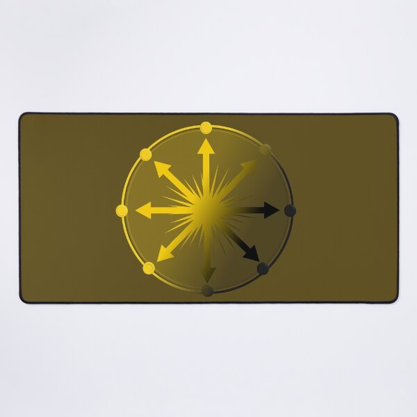 Item preview, Golden Radial Burst Compass Vector Symbol designed and sold by SahmatArt.