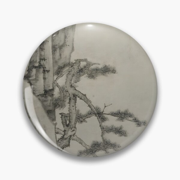 Item preview, Yellow Mountain - Pine tree  designed and sold by Paper & Pine .