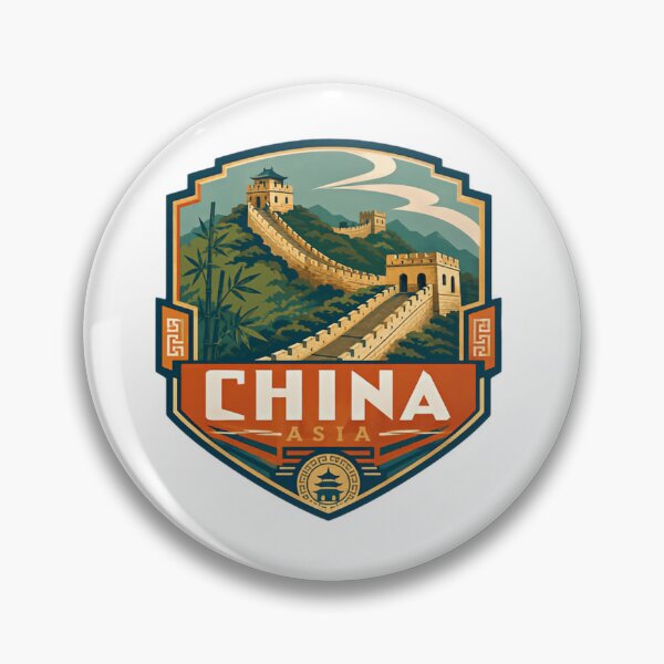 Item preview, China Asia Great Wall Travel Explorer Heritage designed and sold by Simsimah26Parks.