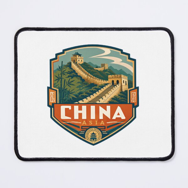Item preview, China Asia Great Wall Travel Explorer Heritage designed and sold by Simsimah26Parks.