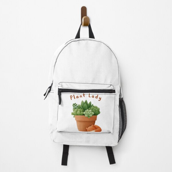 Item preview, Plant Lady Succulent Pot Illustration With Sleeping Fox Cute Terracotta Potted Plant Artwork designed and sold by KanDa-Shop.