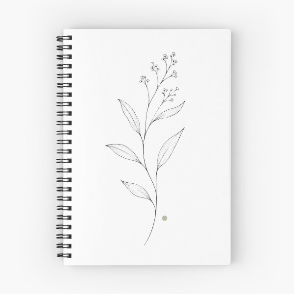 Item preview, Delicate Botanical Line Drawing designed and sold by Zaramodo.