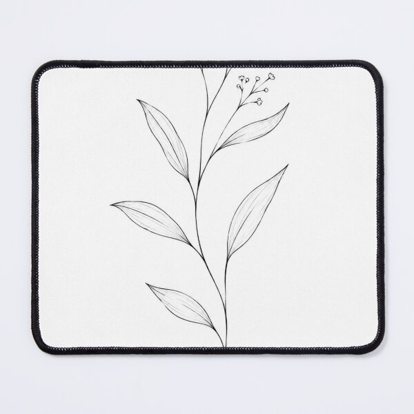 Item preview, Delicate Botanical Line Drawing designed and sold by Zaramodo.