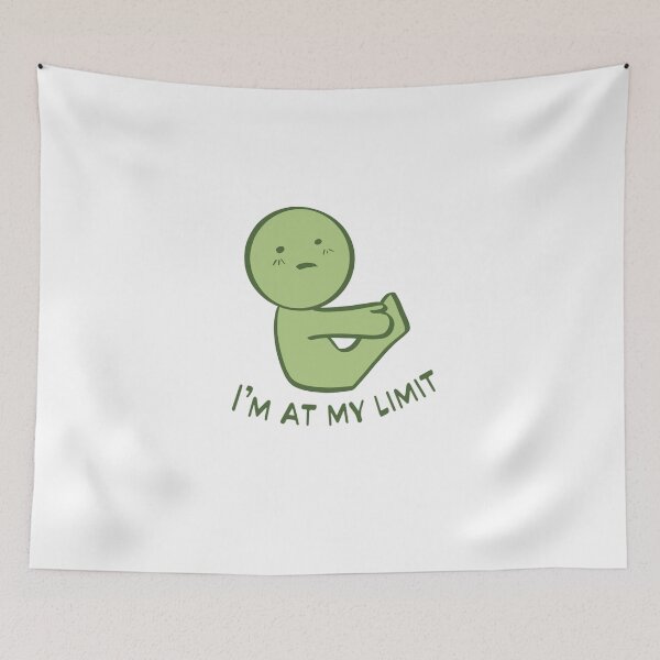 Item preview, I'm at my limit smiski designed and sold by Illustrated by Cece.