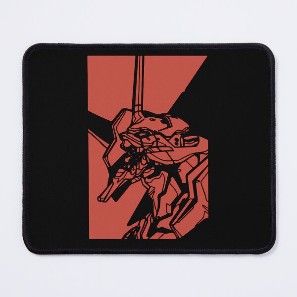Item preview, Red Mecha Head In Diagonal Framed Portrait designed and sold by MaxineHoppe.
