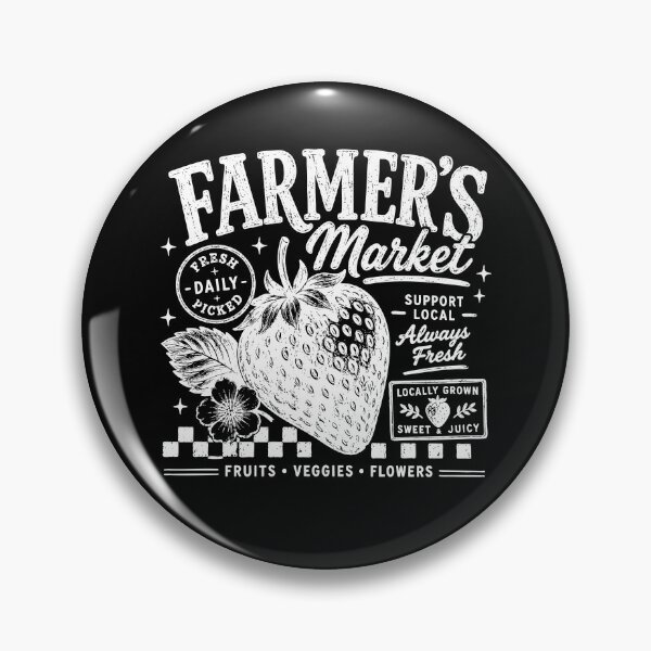 Item preview, Vintage Farmers Market Support Local Always Fresh designed and sold by hesotendes.