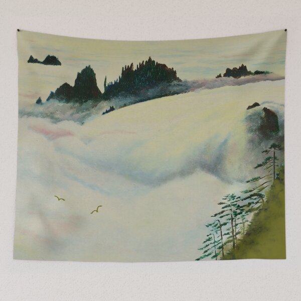 Item preview, Yellow Mountain. - cloud  designed and sold by Paper & Pine .