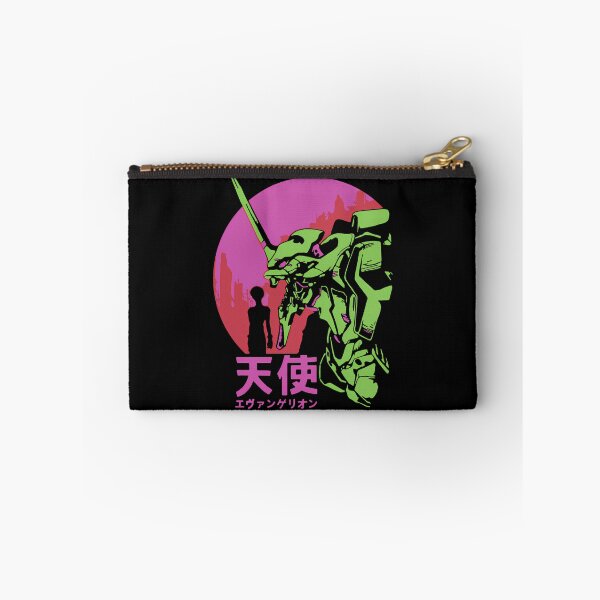 Item preview, Green Mecha Head Beside Person Silhouette Against Red Sun designed and sold by MaxineHoppe.
