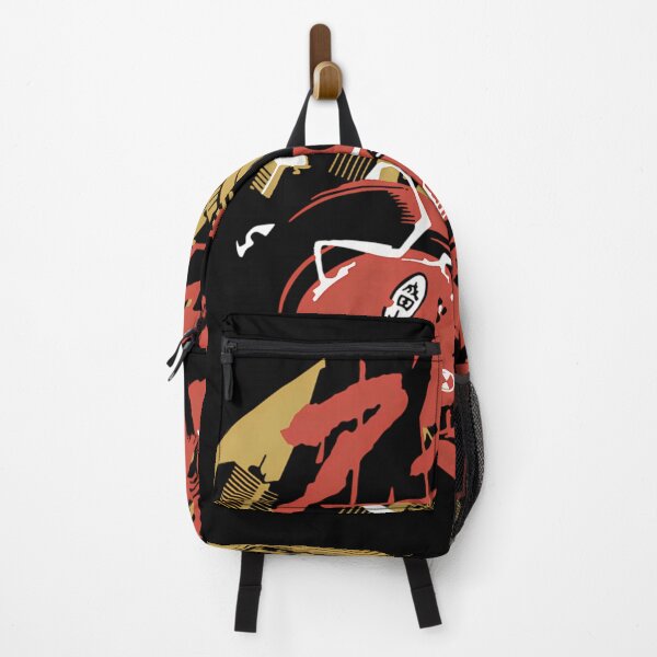 Item preview, Red Motorcycle Sliding With Electric Sparks In City designed and sold by MaxineHoppe.