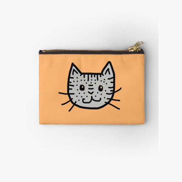 Item preview, Cute Grey Kitty Face designed and sold by Julia Marshall Felix.