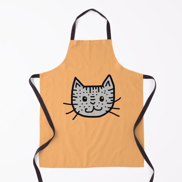 Item preview, Cute Grey Kitty Face designed and sold by Julia Marshall Felix.