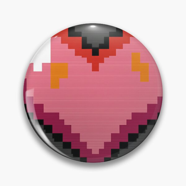 Item preview, Retro 8-bit Heart Pixel Art - Arcade Game designed and sold by DIUMERI.