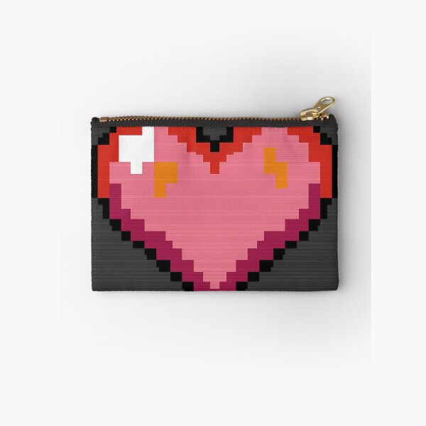 Item preview, Retro 8-bit Heart Pixel Art - Arcade Game designed and sold by DIUMERI.