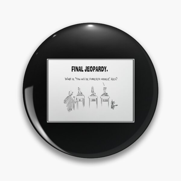 Item preview, Jeopardy Alex Trebek Tribute designed and sold by keatondavi-es.