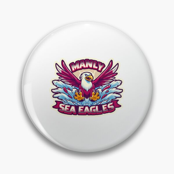 Item preview, Manly Warringah Sea Eagles designed and sold by ar-ioilki-ns.