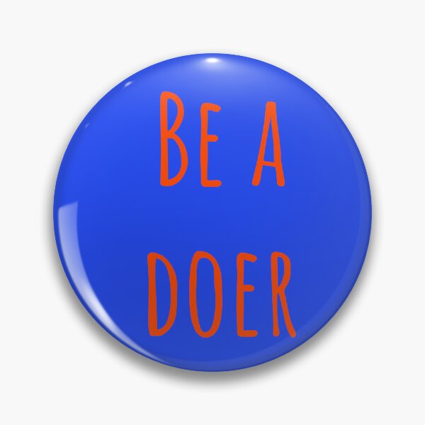 Item preview, Be A Doer Motivational Typography Graphic Art designed and sold by Creations by lyne.