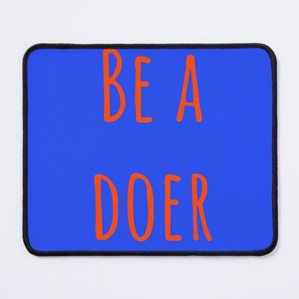 Item preview, Be A Doer Motivational Typography Graphic Art designed and sold by Creations by lyne.