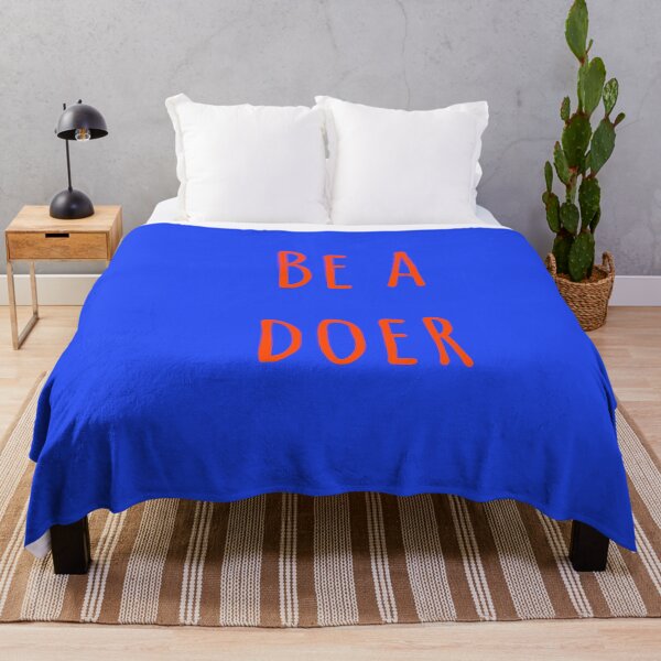 Item preview, Be A Doer Motivational Typography Graphic Art designed and sold by Creations by lyne.
