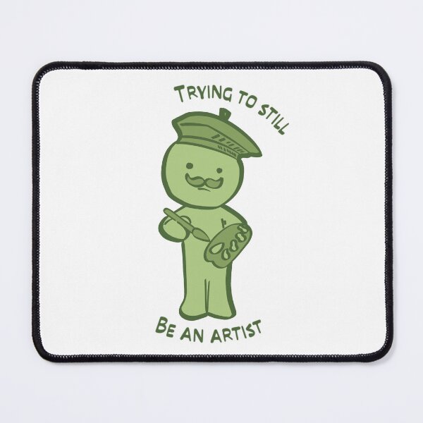 Item preview, Trying to still be an artist smiski designed and sold by Illustrated by Cece.