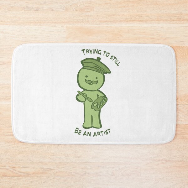 Item preview, Trying to still be an artist smiski designed and sold by Illustrated by Cece.