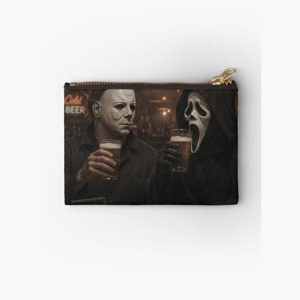 Item preview, Halloween Tshirts Michael Myers Ghost Face Drinking Beers Together designed and sold by Hydlaaksmndriss.