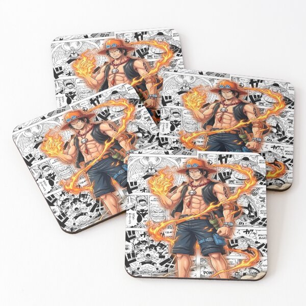 Item preview, One Piece Portgas D. Ace Fire Fist Wallpaper Aesthetic Anime Artwork designed and sold by Matt_Smith.