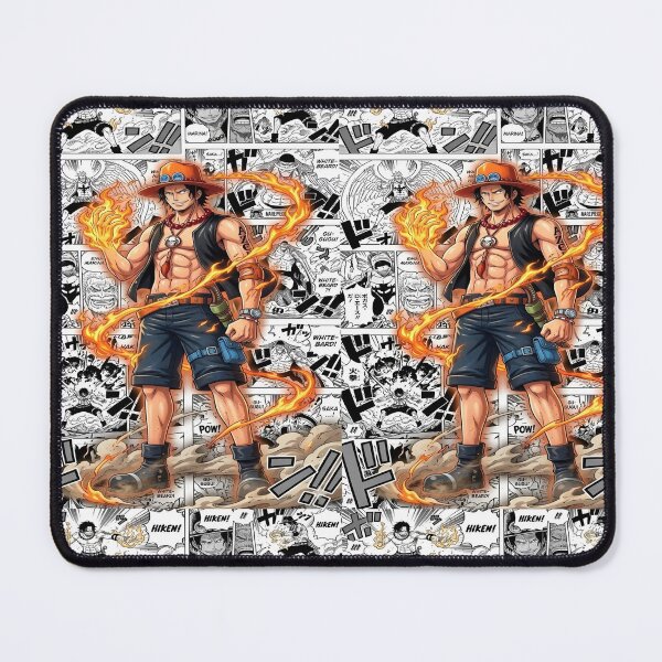 Item preview, One Piece Portgas D. Ace Fire Fist Wallpaper Aesthetic Anime Artwork designed and sold by Matt_Smith.