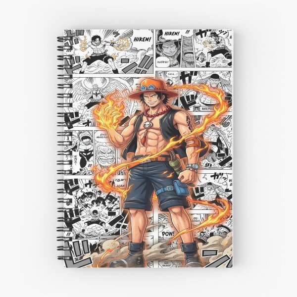 Item preview, One Piece Portgas D. Ace Fire Fist Wallpaper Aesthetic Anime Artwork designed and sold by Matt_Smith.