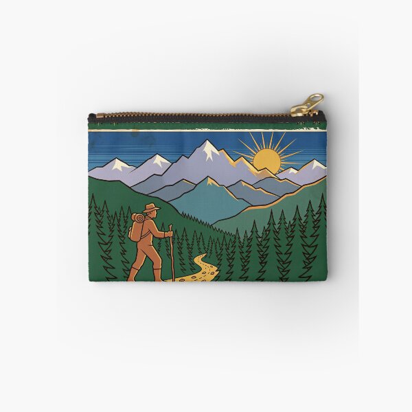 Item preview, Hiking Aesthetic Vintage Travel Poster designed and sold by DIUMERI.