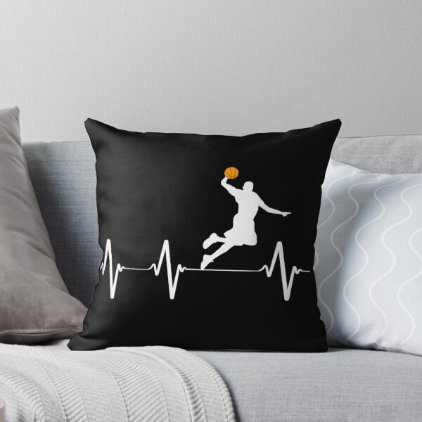 Item preview, Basketball Dunk on Heartbeat Line designed and sold by lilybaker3389.