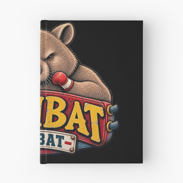 Item preview, Wombat Combat Funny Aussie Boxing Design designed and sold by EverclearDesign.