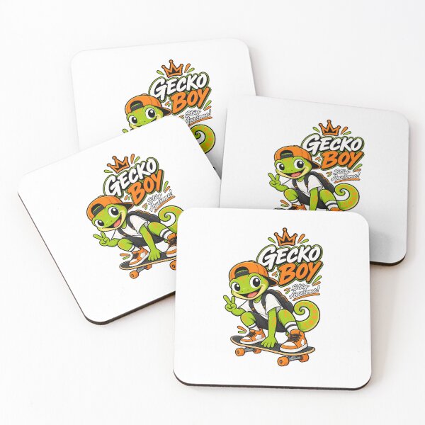 Item preview, Gecko Boy Stay Awesome Cute Character designed and sold by ismai6.