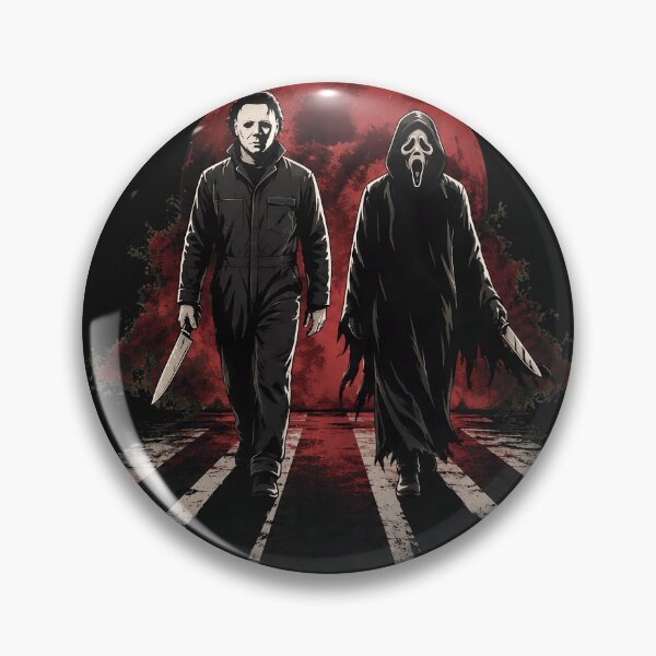 Item preview, Halloween Tshirts Michael Myers Ghost Face Slasher Abbey Road Horror designed and sold by Hydlaaksmndriss.