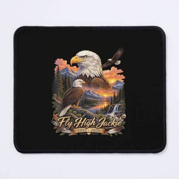 Item preview, Fly High Jackie 2012-2026 Big Bear Lake Bald Eagle Memorial designed and sold by haitrieuic96.