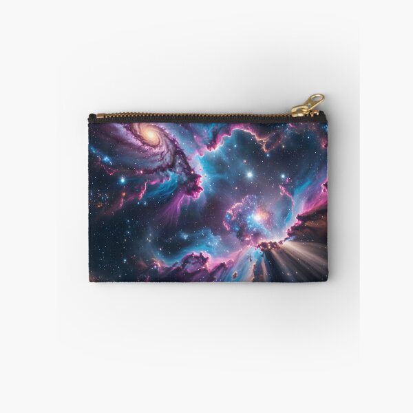 Item preview, Cosmic Nebula Galaxy Space Art | Pink Blue Cosmic Universe designed and sold by DreamyWallVibes.