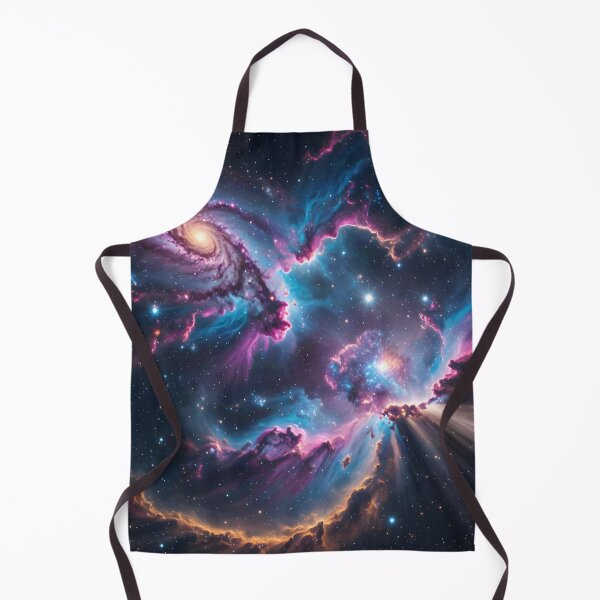 Item preview, Cosmic Nebula Galaxy Space Art | Pink Blue Cosmic Universe designed and sold by DreamyWallVibes.