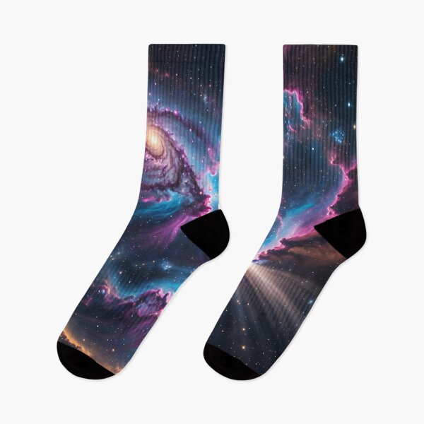 Item preview, Cosmic Nebula Galaxy Space Art | Pink Blue Cosmic Universe designed and sold by DreamyWallVibes.