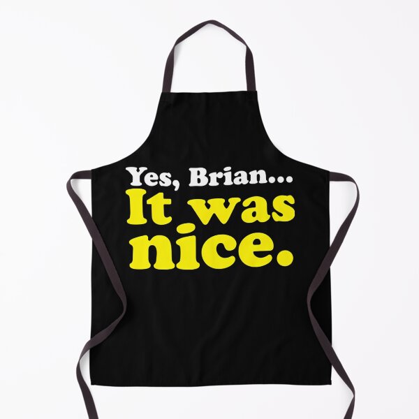 Item preview, Yes Brian It Was Nice. Brian Wilson Beach Boy Tribute Slogan 2 designed and sold by AthenaReilly.