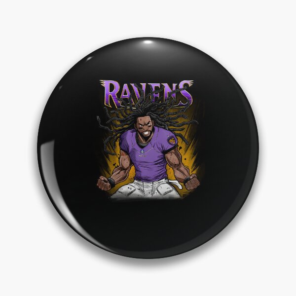 Item preview, Anime Style Football Player In Purple designed and sold by OctaviaBauch.