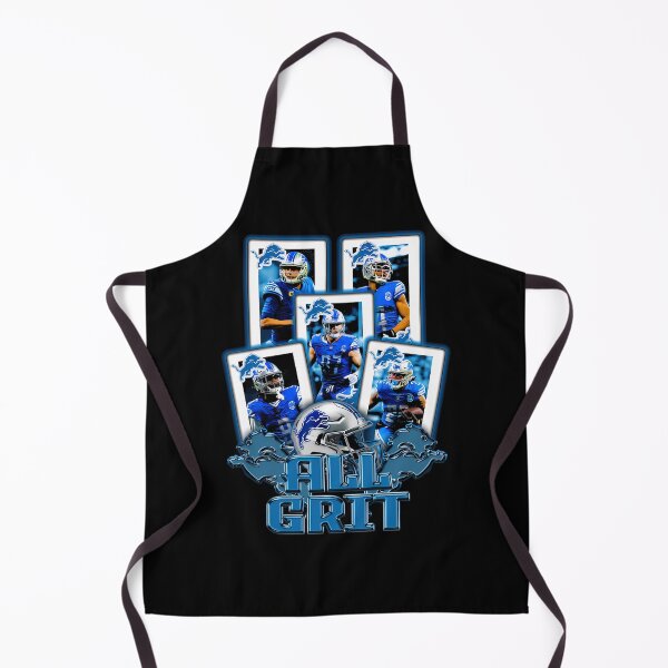 Item preview, Football Players Blue Lions Helmets designed and sold by NettieVon.