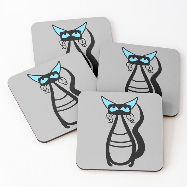 Item preview, Gato con ojos azules designed and sold by ReflectedCrafts.