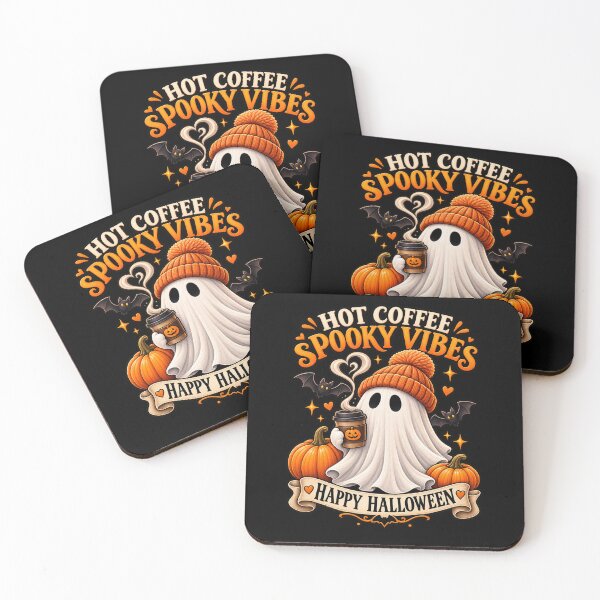 Item preview, HotCoffeeSpookyVibes designed and sold by Losthope Creations.