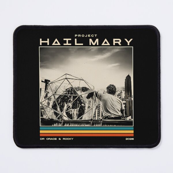 Item preview, Project Hail Mary Vintage Sci-Fi Space Novel Fan designed and sold by brynleeriggs.