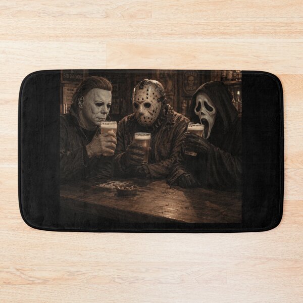 Item preview, Halloween Tshirts Michael Myers Jason Voorhees Ghost Face Chilling With Beers Together designed and sold by Hydlaaksmndriss.