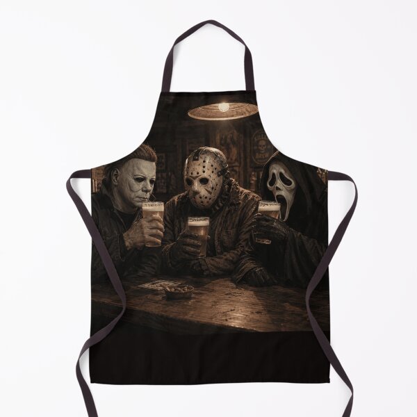 Item preview, Halloween Tshirts Michael Myers Jason Voorhees Ghost Face Chilling With Beers Together designed and sold by Hydlaaksmndriss.