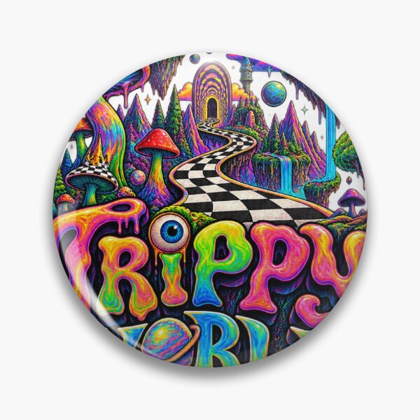 Item preview, Trippy World – Psychedelic Surreal Dreamscape designed and sold by Bathu Designs.