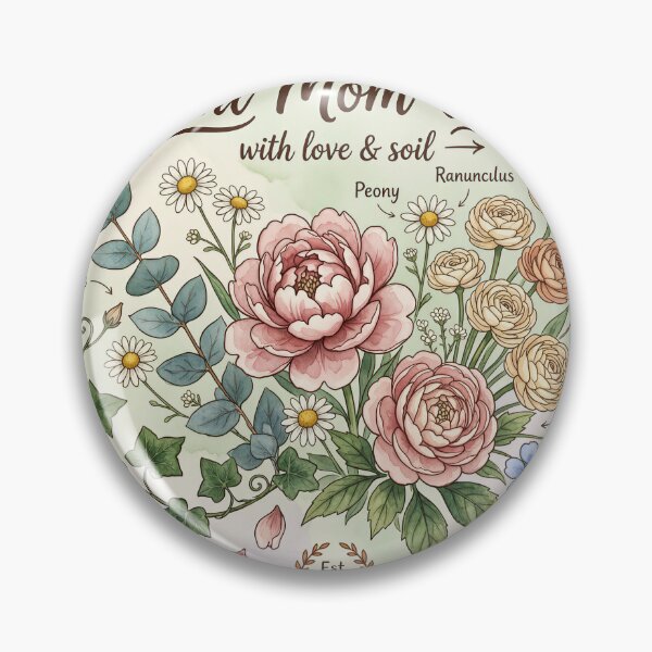 Item preview, Plant Mom Vibes Botanical Watercolor designed and sold by DIUMERI.