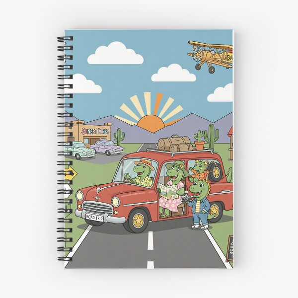 Item preview, Dino Family Road Trip Flat Vector designed and sold by DIUMERI.
