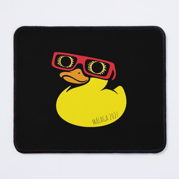 Item preview, Eclipse in Malaga, Spain 2027 - Duck with Glasses to View the Solar Eclipse in Malaga designed and sold by charlypicazo.