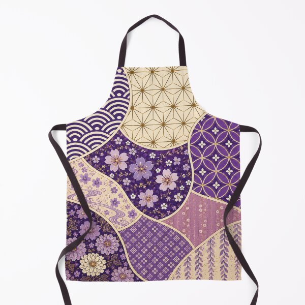 Item preview, Purple Harmony | Japanese Patchwork Pattern designed and sold by lbl-shop.